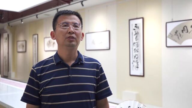 “我心向党 喜迎二十大”邹尚武书法艺术作品展开展