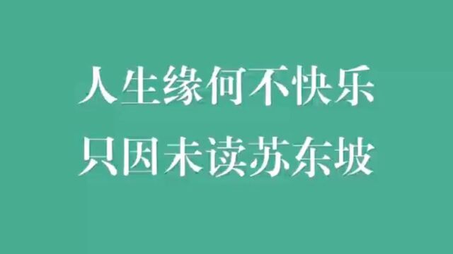 竹杖芒鞋轻胜马,谁怕?一蓑烟雨任平生|像苏东坡一样跟自己和解