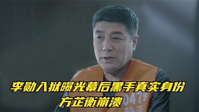 欢乐颂3:李勋入狱前曝光秘密,幕后黑手竟隐匿身边,方芷衡崩溃