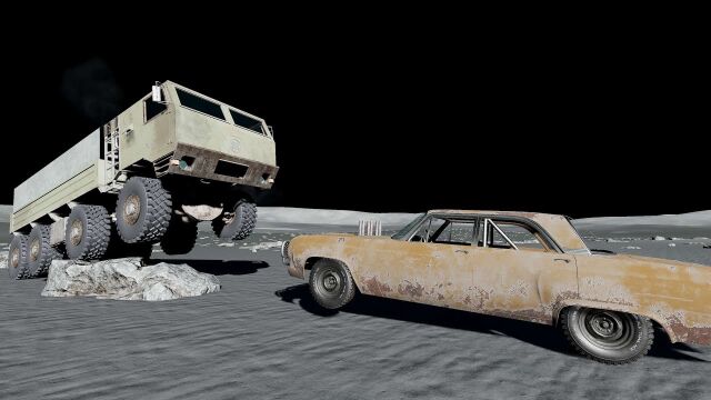 【BeamNG】月球上的汽车