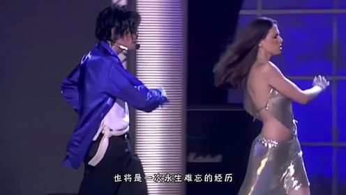 #迈克尔杰克逊 从艺30周年庆典晚会，他与世界超模同台共舞
