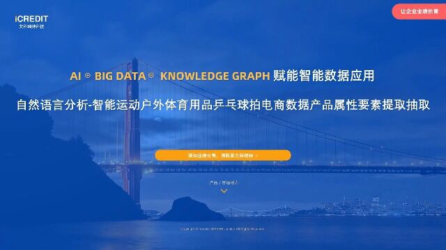 自然语言分析智能运动户外体育用品乒乓球拍电商数据产品属性要素提取抽取艾科瑞特科技(iCREDIT)