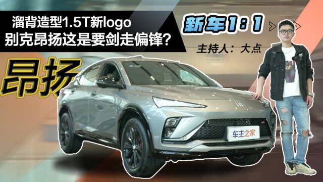 溜背造型1.5T新logo 别克昂扬这是要剑走偏锋?