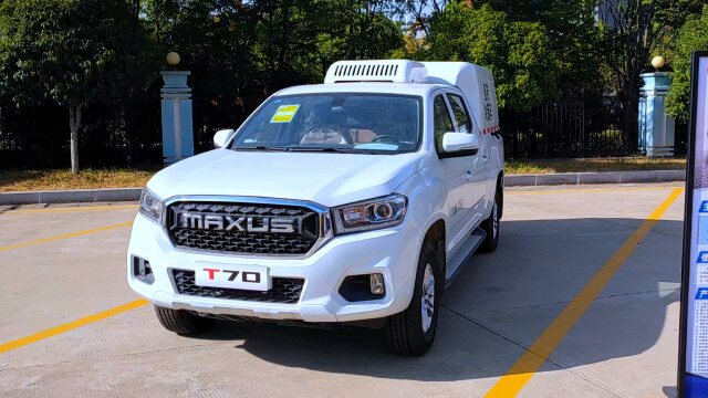 大通t70皮卡冷藏车四驱山区疾控疫苗冷链车口碑好品质差不了