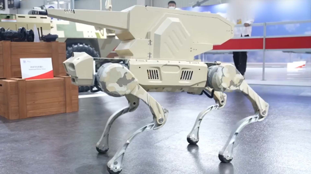 看着萌萌哒,实则挺"凶猛"!我国自主研制的机器狗首度公开