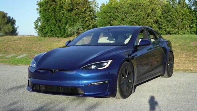 2022款特斯拉Model S 内饰、外观和细节