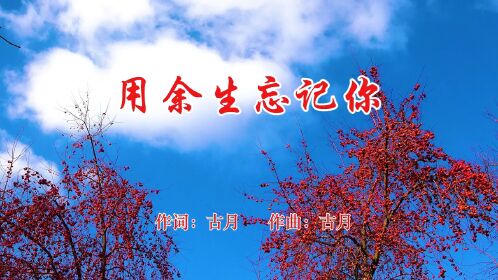 一首好听的《用余生忘记你》有多少人断了联系,却断不了惦记