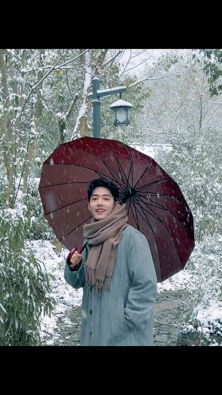 雪中的肖战变得帅气动人!小室这次加鸡腿!