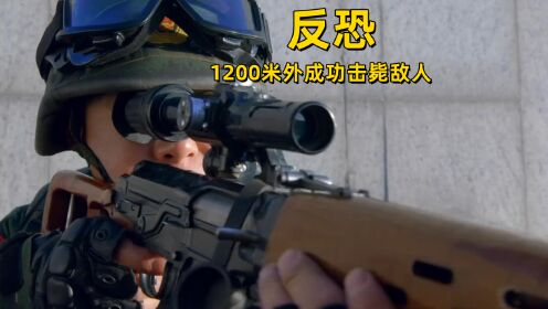 反恐：恐怖分子暗杀行动，看中国狙击手1200外成功击毙敌人