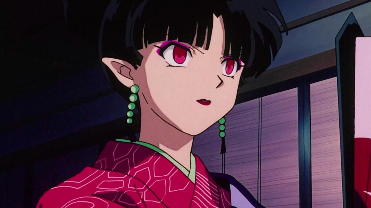 犬夜叉神级美女风之使者神乐登场