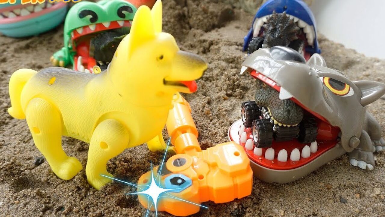 恐龙世界恐龙玩具乐园-小心被咬哟