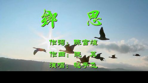 20221214【乡思】作词陈官煊 作曲晓其 演唱毽子飞 视频制作天际青鸟