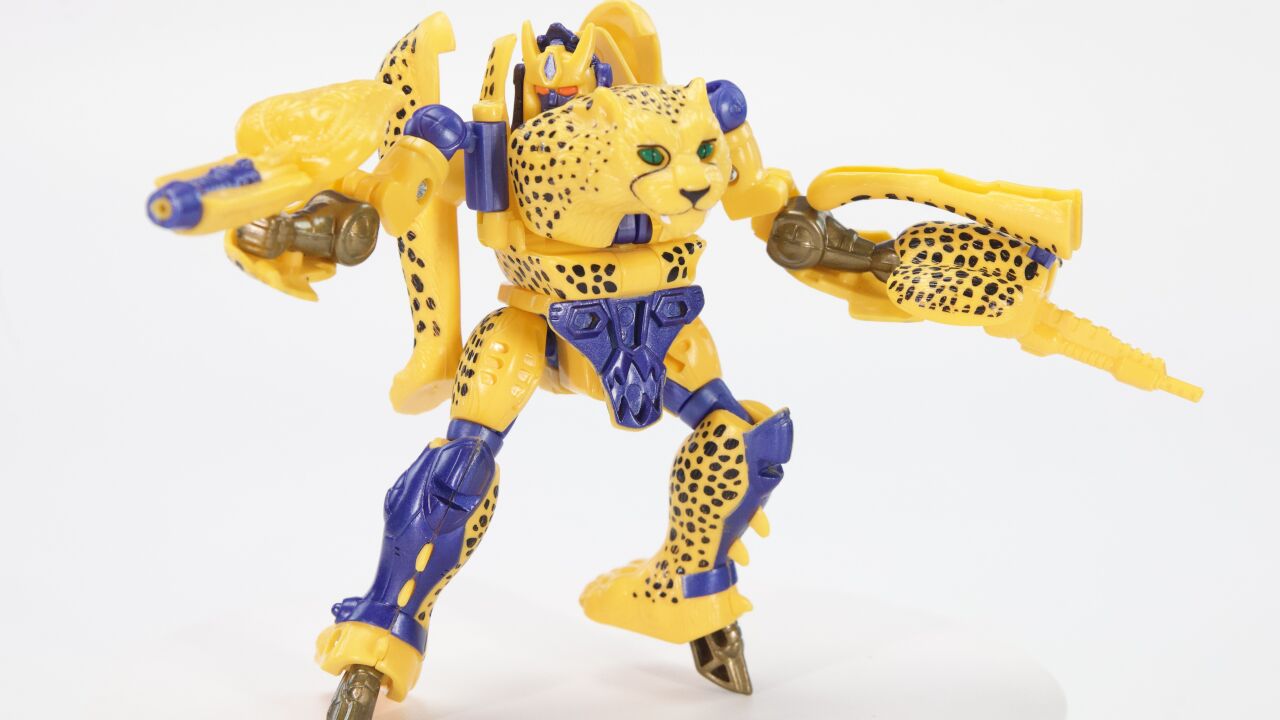 孩之宝 小猫咪 bw超能勇士 经典元祖复刻 世界初黄豹