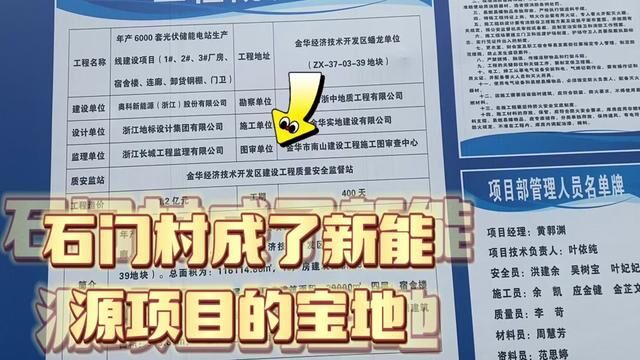 秋滨街道石门村街据说来了一家大新能源企业,知道哪里吗? #汽车检测 #验车 #智慧工地