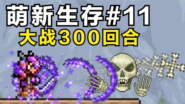 泰拉瑞亚:萌新生存#11,咱们来大战300回合!