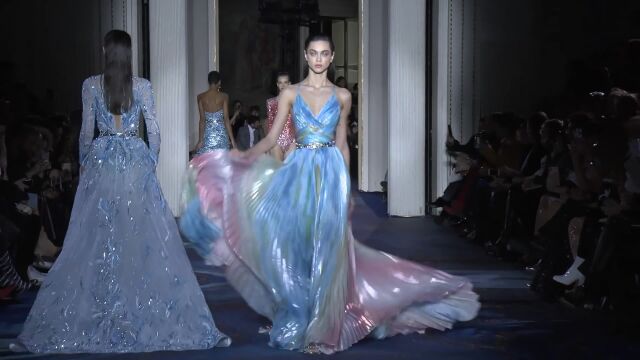 黎巴嫩高级定制时装品牌Zuhair Murad(祖海ⷦ…•拉 )2019年SS高级女士时装秀场