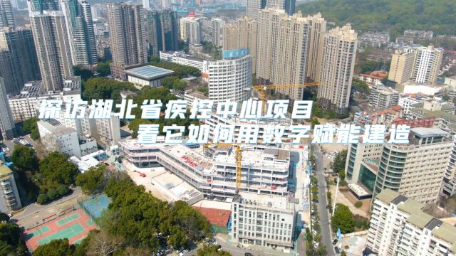 直击工地丨探访湖北省疾控中心项目 看它如何用数字赋能建造