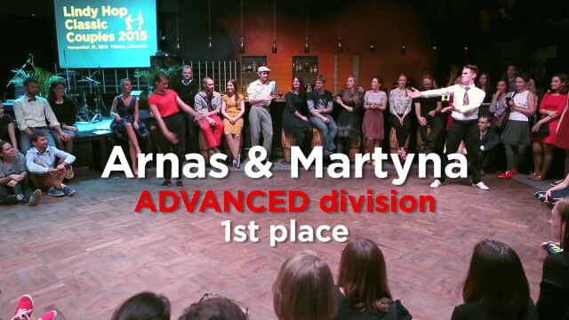 LHCC 2015 Arnas Martyna ADVANCED division 1st place