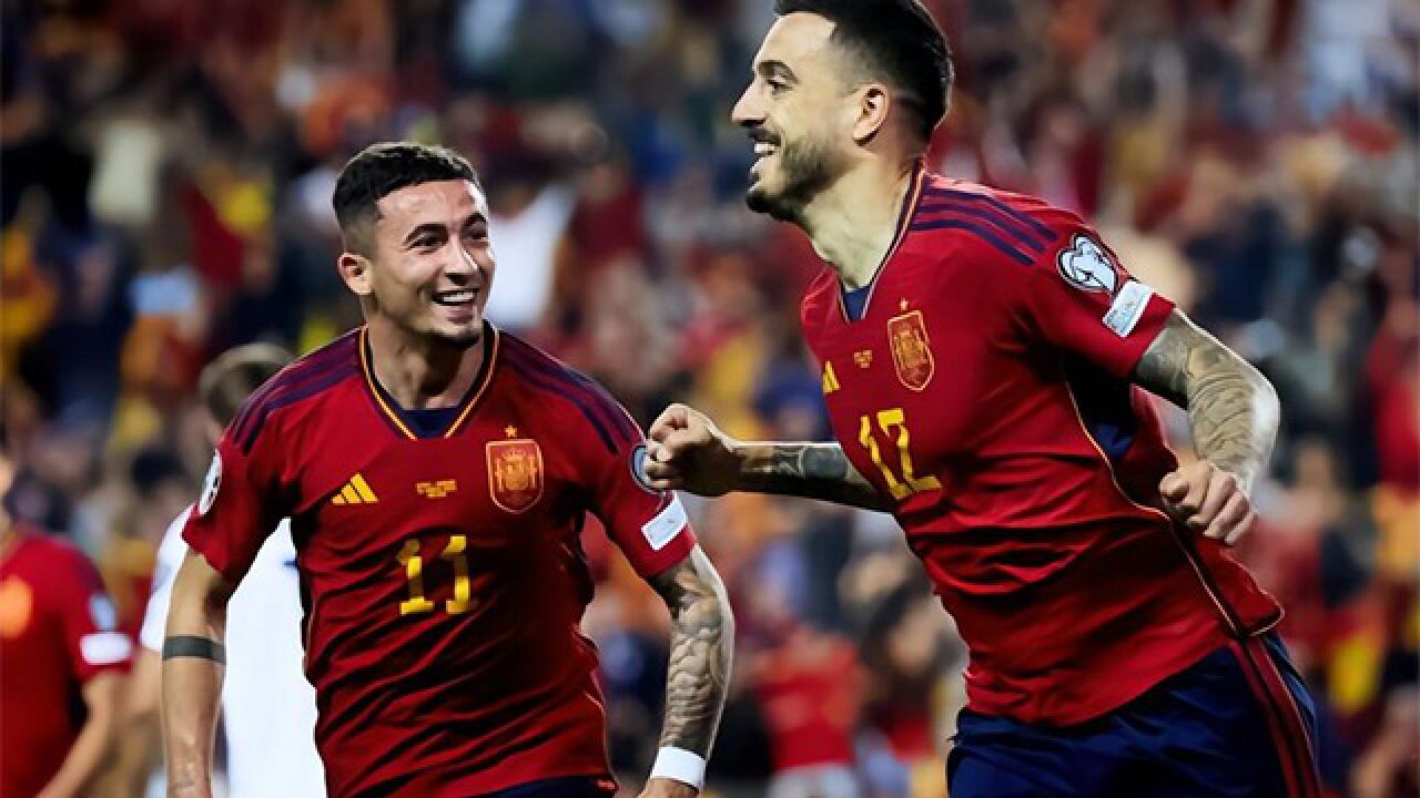 西班牙3-0挪威取欧预赛开门红 何塞卢替补登场2分钟梅开二度