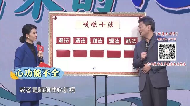 干咳没有痰,主任建议用“补法”治疗,辨清体质丨健康大问诊