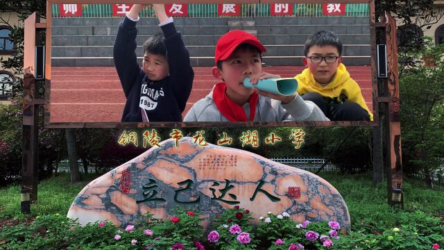 龙山湖小学小跳蚤市场开市,孩子们练摊实践,以物易物各取所需