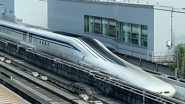 日本高铁超了中国?第一视角乘坐实拍,603Km/h的新干线,真厉害