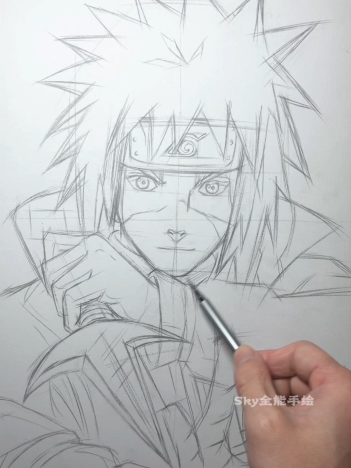 身为火影,我不能输-波风水门!