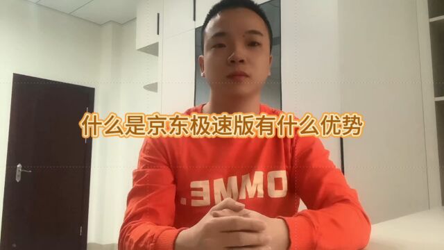 什么是京东极速版有什么优势