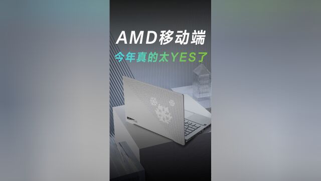 AMD移动端今年真的太YES了!