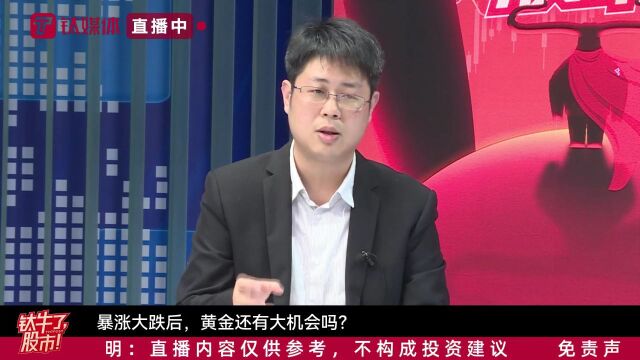 金价短期或将“冲高见顶”,长期仍有确定性上行机会|钛牛了,股市!