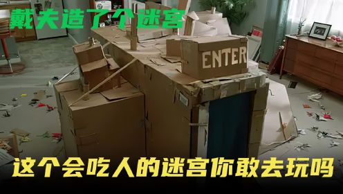 纸壳子搭建的迷宫，几十人被困其中《戴夫造了个迷宫》