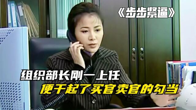 组织部长刚刚一上任,立马便干起了买官卖官的勾当