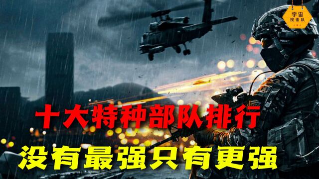 世界最强十大特种部队排行,海豹名气最大,各个都是国之利器