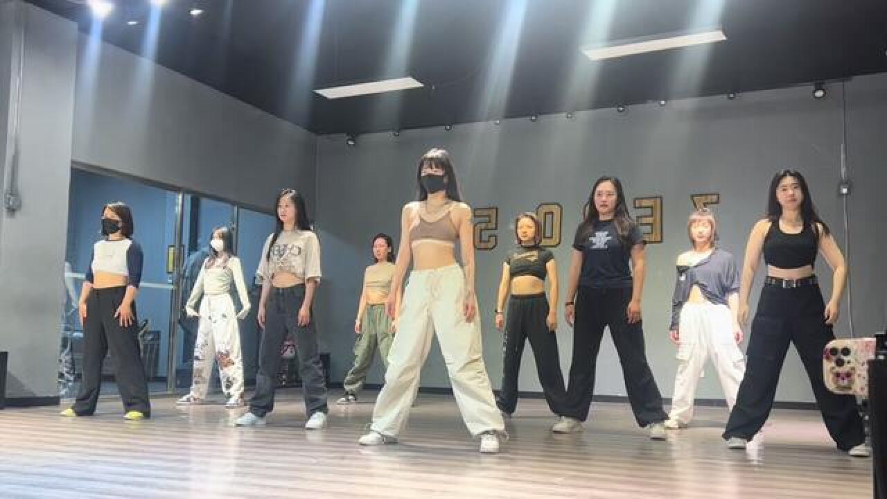 成人零基础舞蹈培训 #大庆爵士舞 #舞蹈课堂随拍 冬天也爆汗