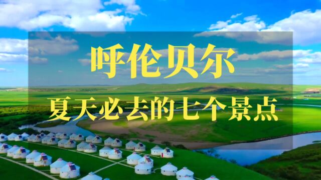 【感受大自然的呼唤】夏日赴呼伦贝尔,七大绝美景点任你畅游!