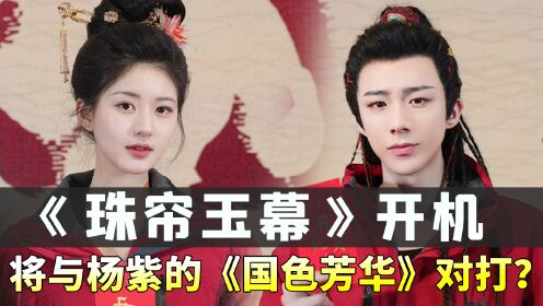 赵露思刘宇宁二搭《珠帘玉幕》，对拼杨紫的《国色芳华》？_高清