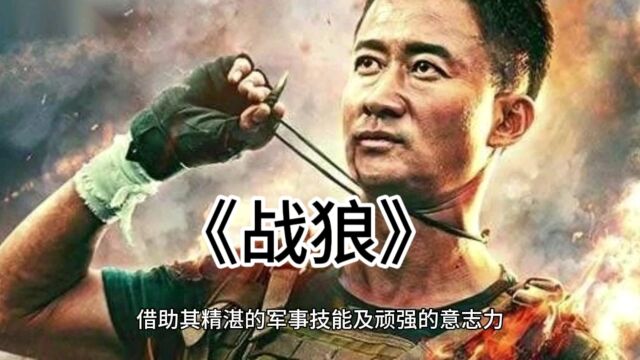 战狼电影,吴京的巅峰之作