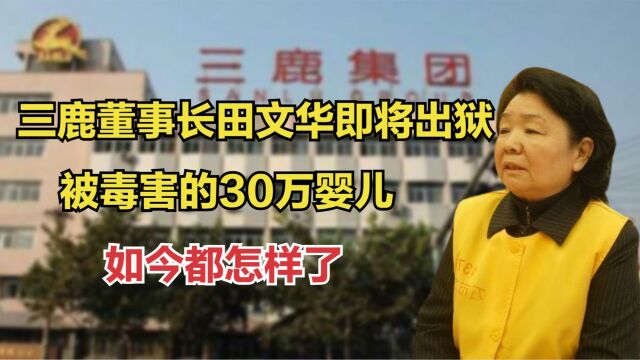 三鹿董事长田文华即将出狱,被毒害的30万婴儿,如今都怎样了?