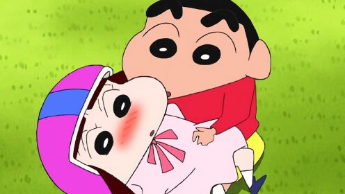 蜡笔小新:小爱为了不去上补习课降落到了正男家,还假扮成正男的模样