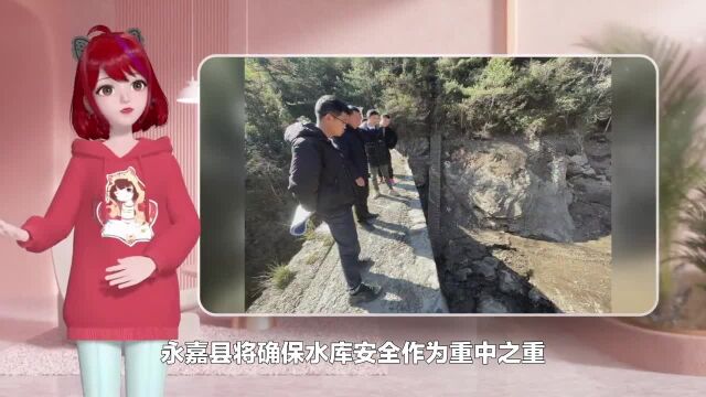 永嘉县开展荆源水库除险加固工程检查工作(图)