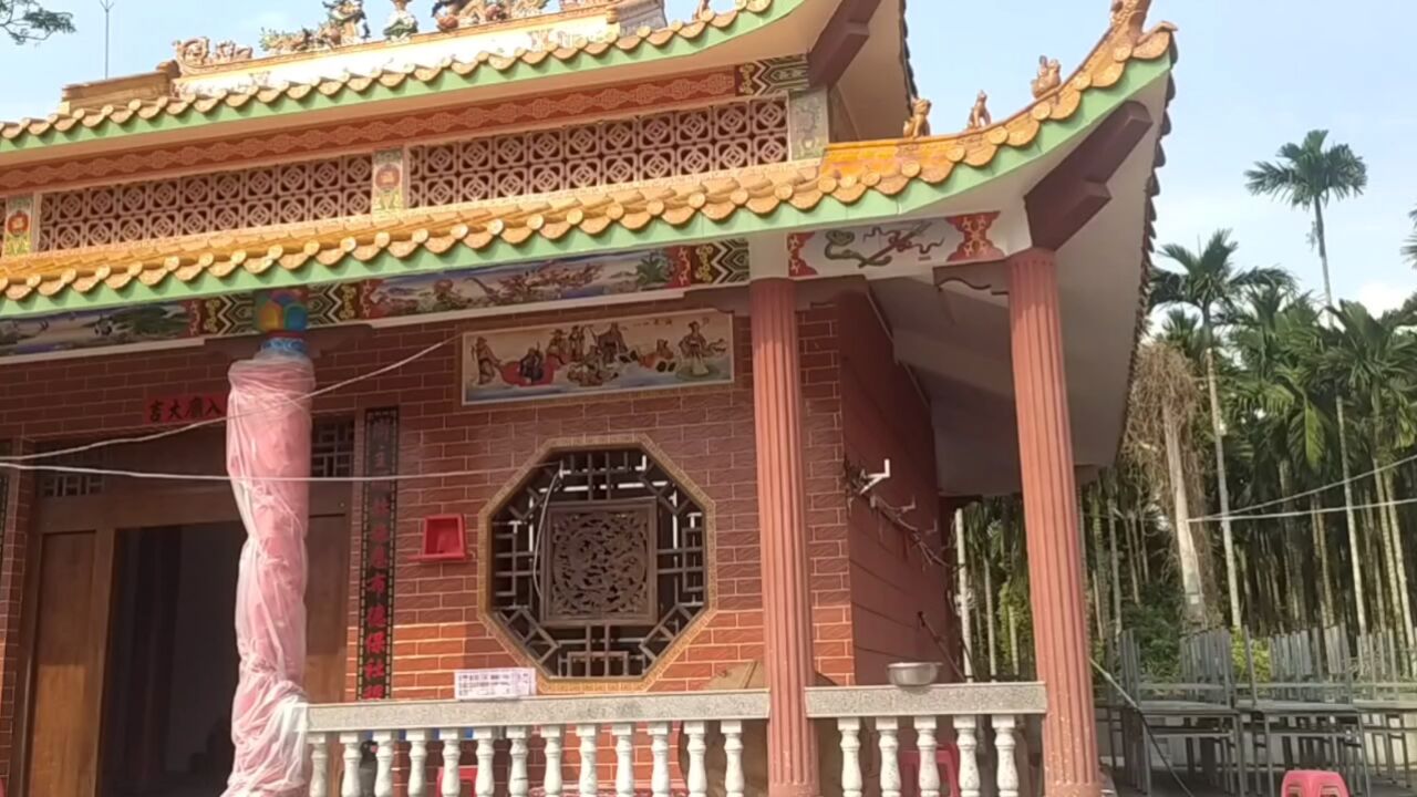 2023年海南省定安县雷鸣镇南曲进庙平安醮会