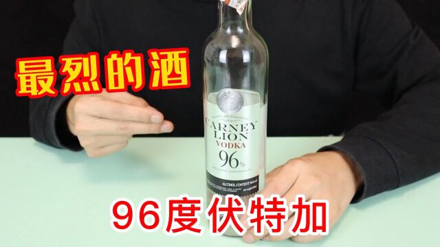 96度的伏特加是什么味道呢