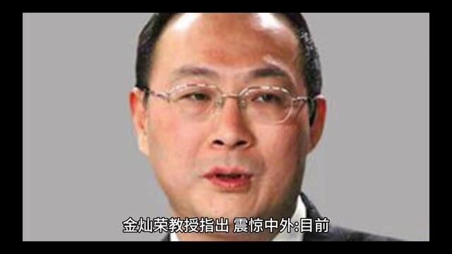 金灿荣教授指出,震惊中外:目前,一些中国权贵实际上在美国拥