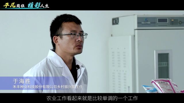 让青春在田间“抽穗扬花”——记山东淄博禾丰种业科技股份有限公司乡村振兴部主任于海胜