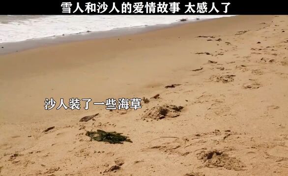 治愈 雪人和沙人的爱情故事 太感人