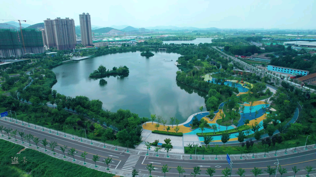 徐州市泉润湿地休闲公园美丽景色
