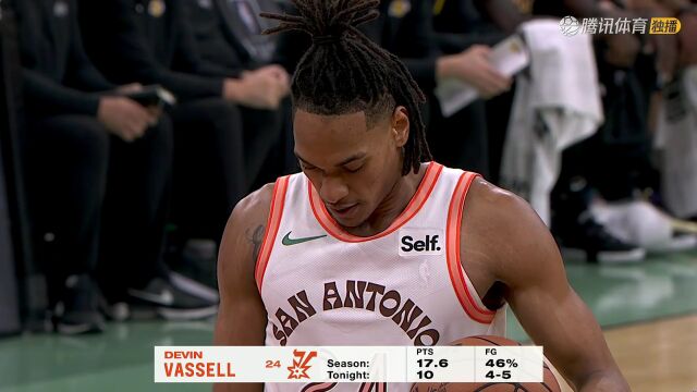 2023/24赛季NBA常规赛：湖人 VS 马刺 全场回放