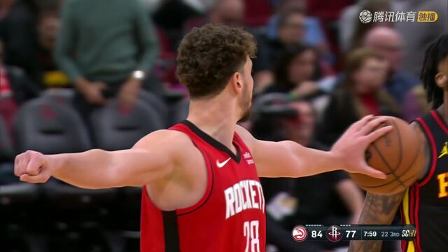 2023/24赛季NBA常规赛：老鹰 VS 火箭 全场回放