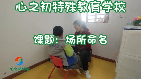 武汉自闭症孩子康复训练场所命名，提升孩子的视觉区别和听指令能力-来源：武汉心之初特殊教育学校（新洲校区）个训部-高老师