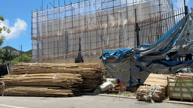 香港山顶白加道马云家豪宅最新现状,花大价钱买的,正在装修呢